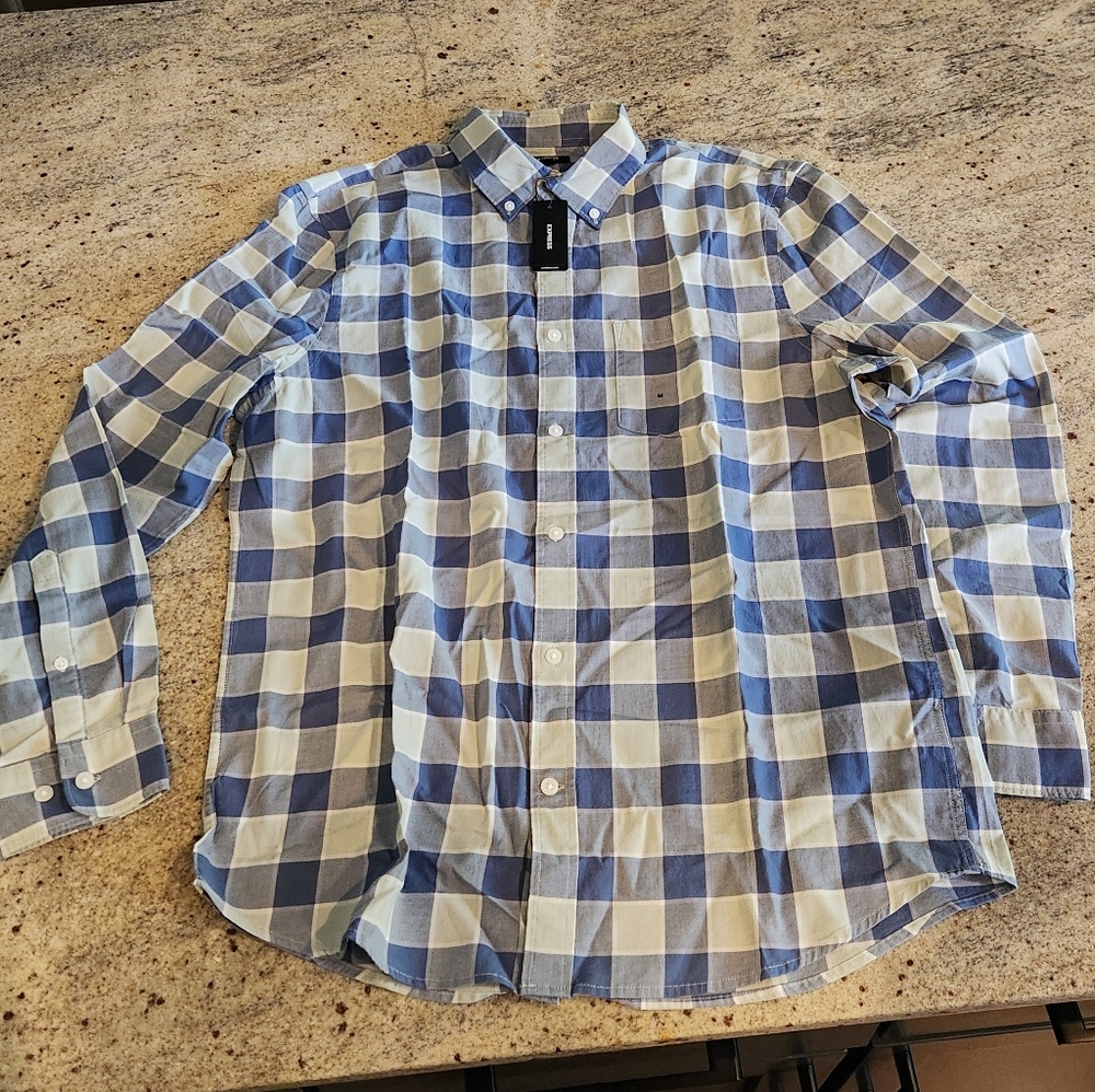 Express Plaid Men's Shirt
